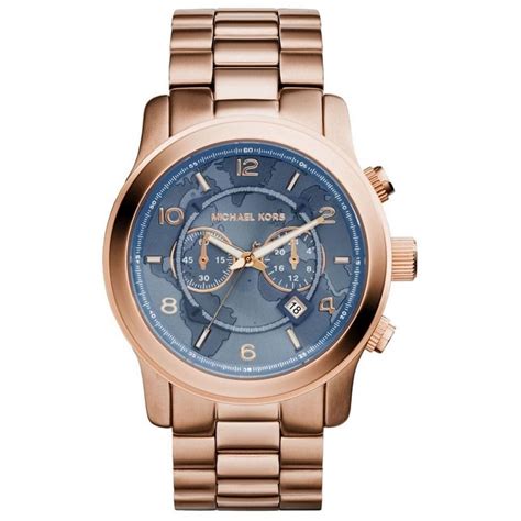 michael kors mens watches rose gold|rose gold mk watch cheap.